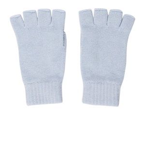 JOHNSTONS OF ELGIN
Powder Blue Cashmere Fingerless Gloves